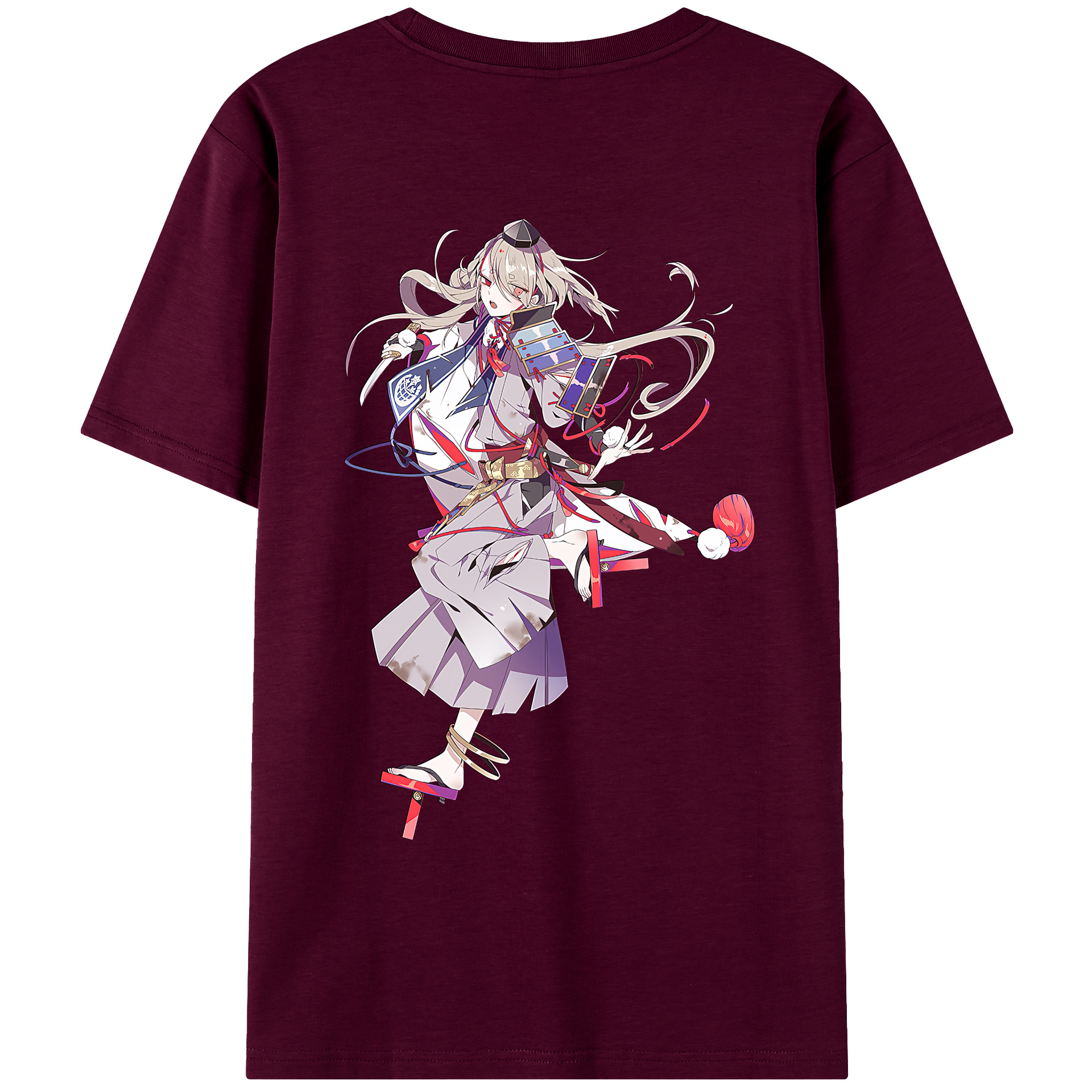 （画像用） 刀剣乱舞 Touken Ranbu レディース半袖Tシャツ(バックプリント)